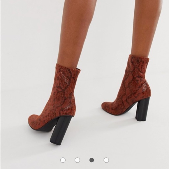 ASOS Sock Boot- Snake - Picture 2 of 6